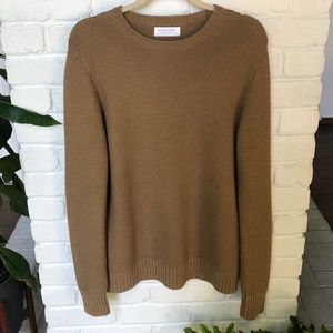 Everlane Soft Cotton Oversized Crew Sweater SZ L